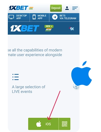 iPhone screen with Download buttons