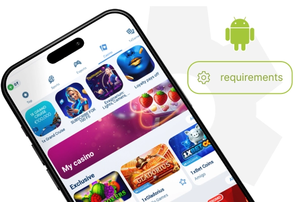 phone with android logo and settings icon