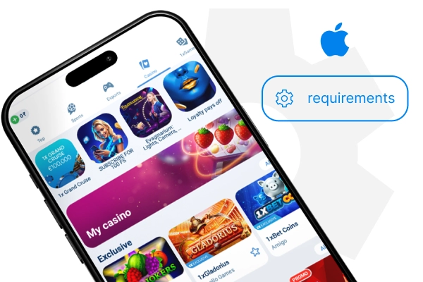 phone with iOS logo and settings icon